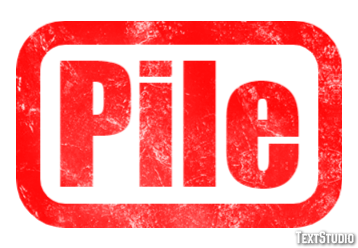 Pile Text Effect