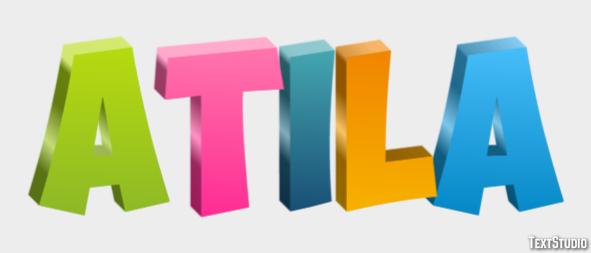 Atila Text Effect