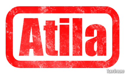 Atila Text Effect