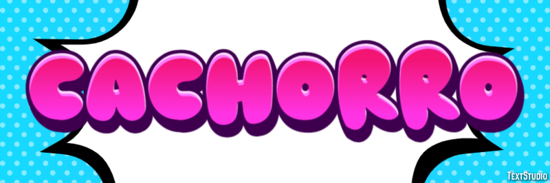 Cachorro テキスト効果