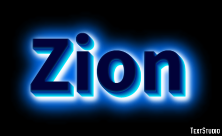 Zion Efekt tekstowy