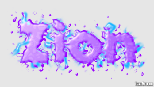 Zion Efekt tekstowy
