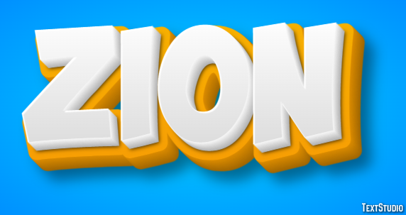 Zion Efekt tekstowy