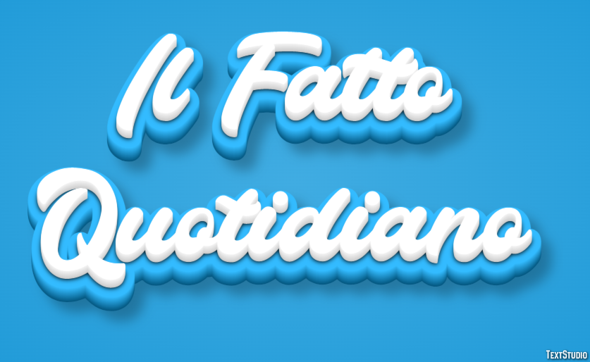 Il Fatto Quotidiano Tekst effect