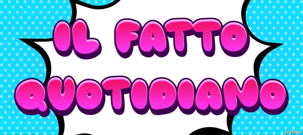 Il Fatto Quotidiano Tekst effect