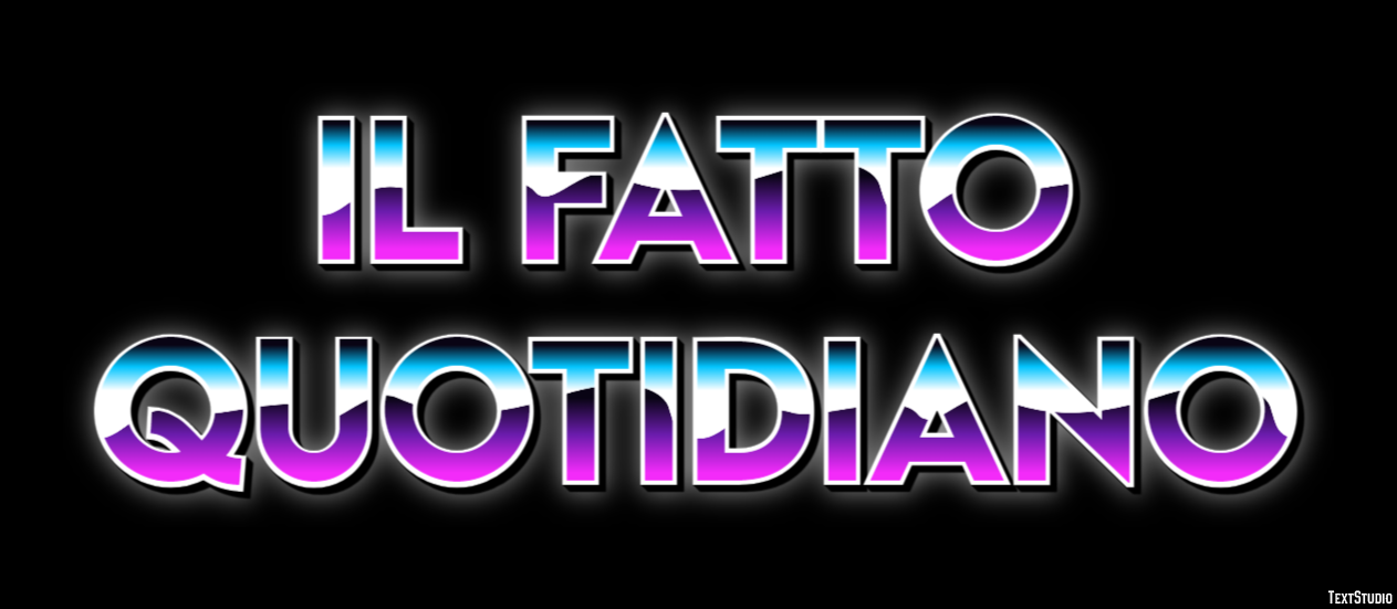 Il Fatto Quotidiano Tekst effect