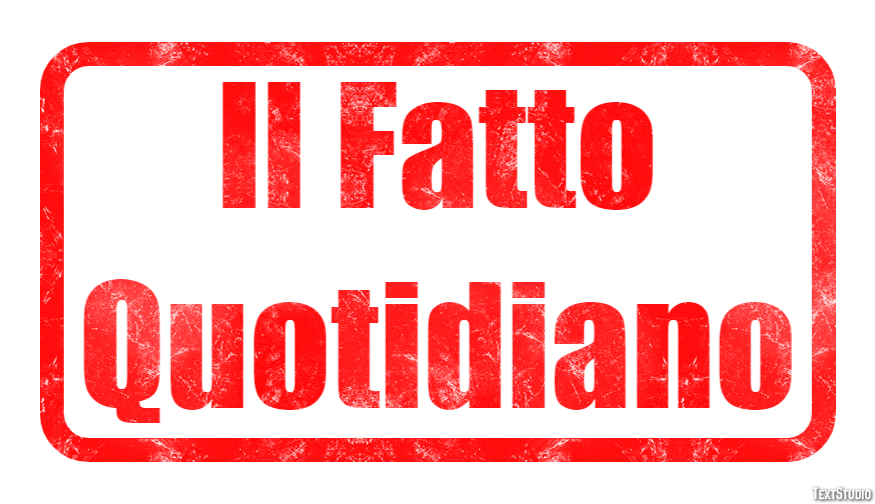Il Fatto Quotidiano Tekst effect
