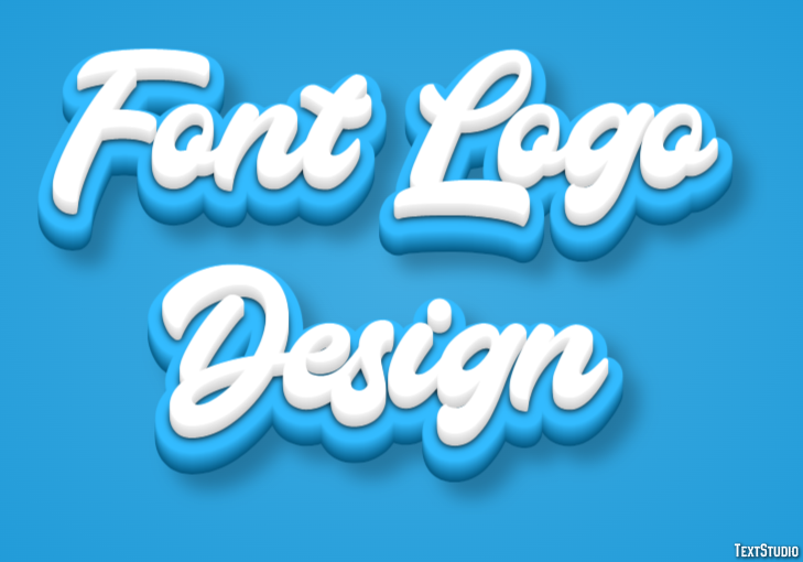 Font Logo Design テキスト効果