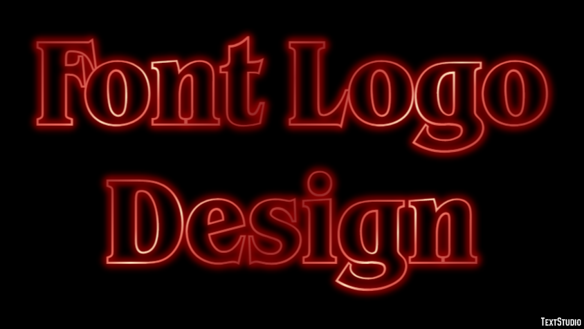 Font Logo Design Effetto testo
