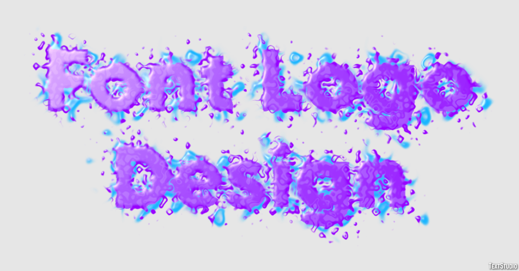 Font Logo Design Effetto testo