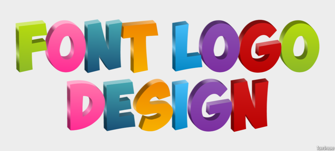 Font Logo Design Effetto testo