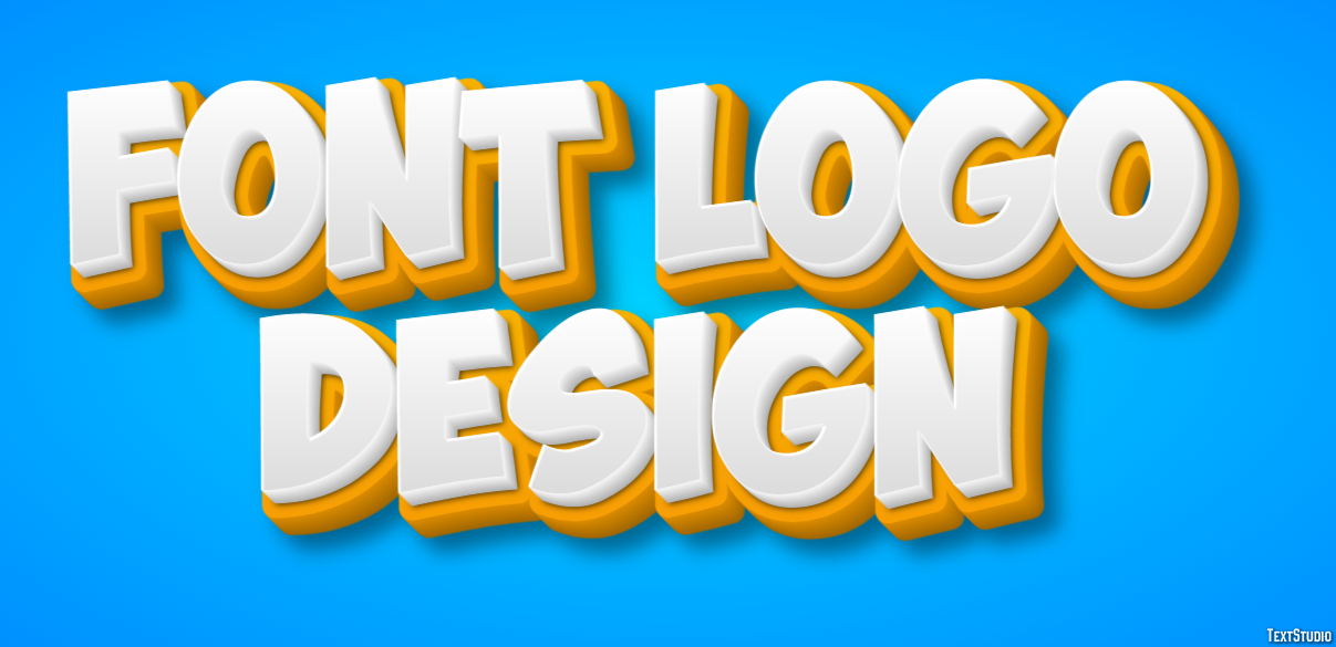 Font Logo Design Effetto testo