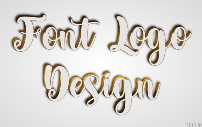 Font Logo Design Effetto testo