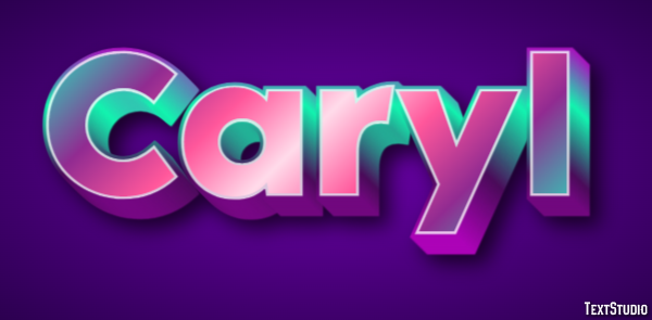 Caryl Text effect