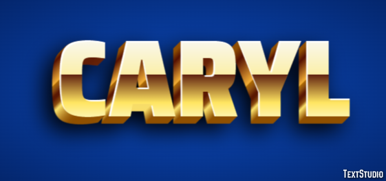 Caryl Text effect
