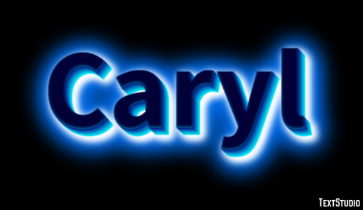Caryl Эффект текста