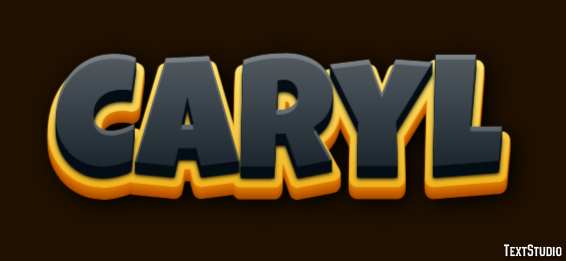 Caryl Text effect