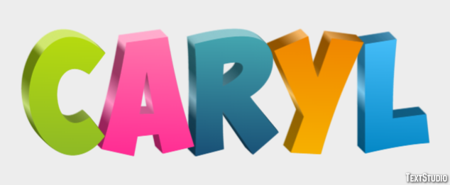 Caryl Text effect