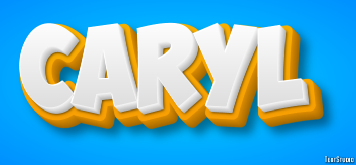 Caryl Text Effect
