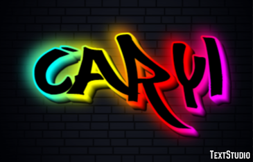 Caryl Text effect