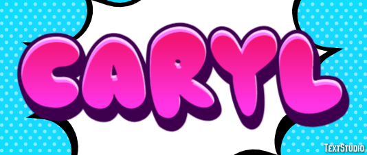 Caryl Эффект текста