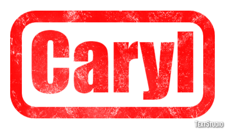 Caryl Эффект текста