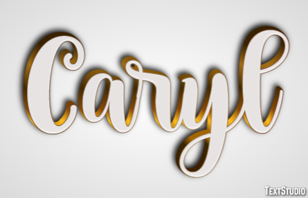 Caryl Text Effect