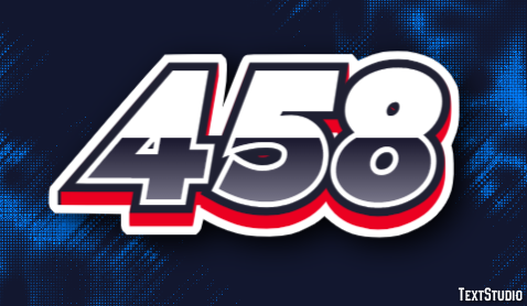 458 Text Effect