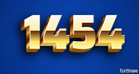 1454 Effetto testo