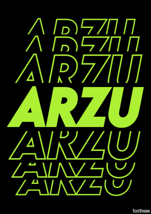 Arzu Эффект текста
