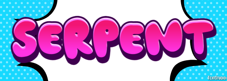 Serpent Effet de Texte