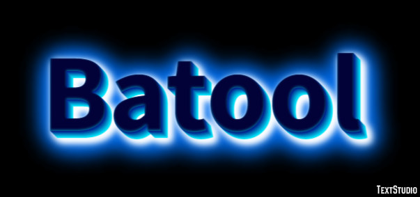 Batool Text Effect