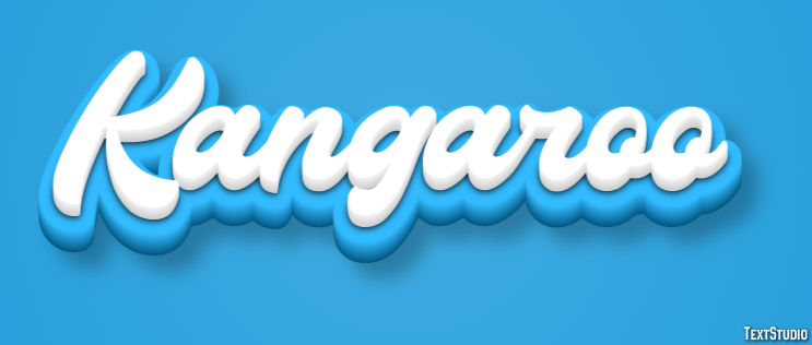Kangaroo Text Effect