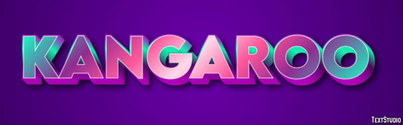 Kangaroo Text Effect