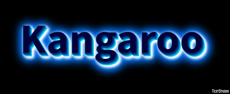Kangaroo Text Effect
