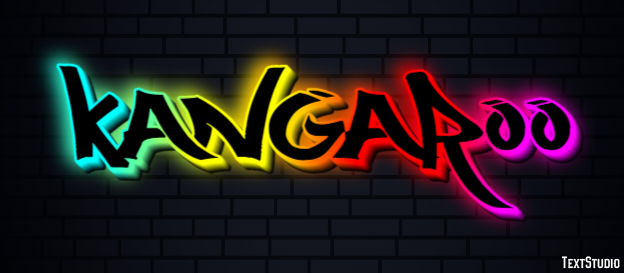Kangaroo Text Effect
