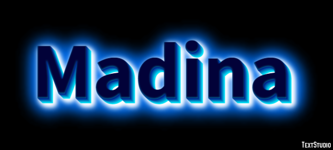 Madina Texteffekt