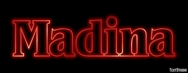 Madina Texteffekt