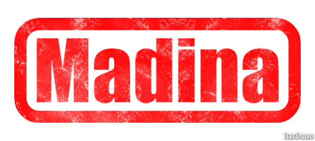 Madina Text Effect