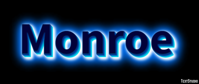 Monroe Efekt tekstowy