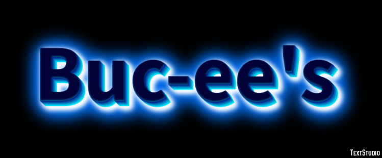 Buc-ee's Efecto de texto