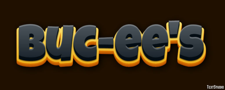 Buc-ee's Efecto de texto