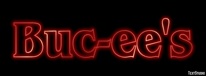 Buc-ee's Efecto de texto