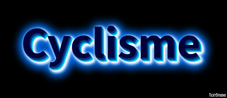 Cyclisme Effet de Texte