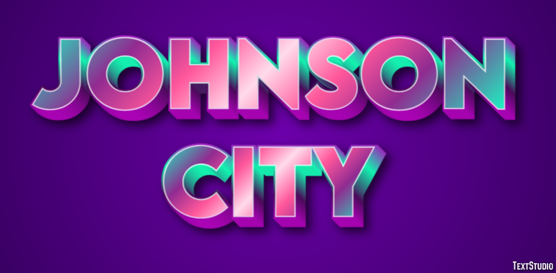 Johnson City Efekt tekstowy