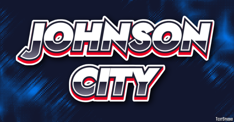 Johnson City Efekt tekstowy