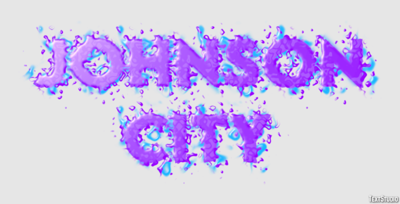 Johnson City Efekt tekstowy