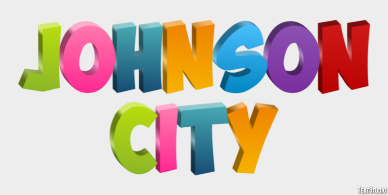 Johnson City Efekt tekstowy