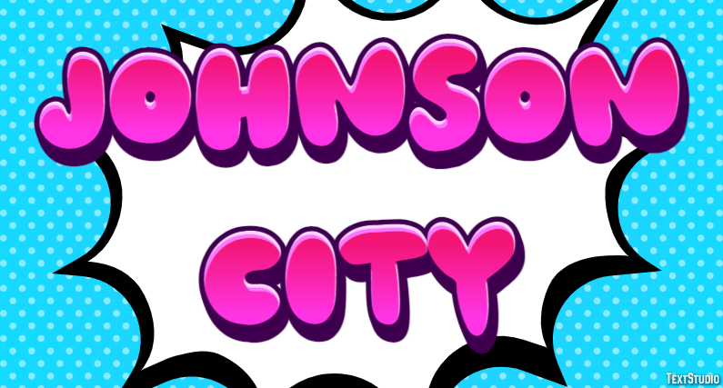 Johnson City Efekt tekstowy
