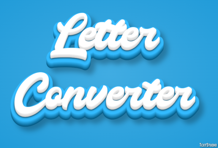 Letter Converter Efekt tekstowy